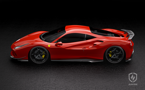 Zacoe Carbon | Ferrari 488 GTB | CHITU赤兔 | Full Carbon Fiber Bodykit
