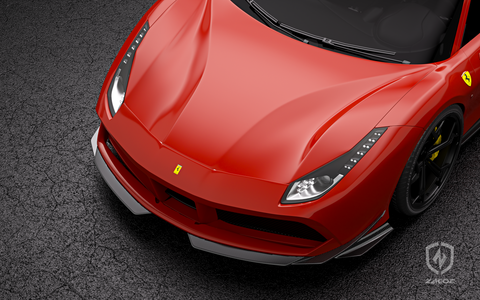 Zacoe Carbon | Ferrari 488 GTB | CHITU赤兔 | Full Carbon Fiber Bodykit