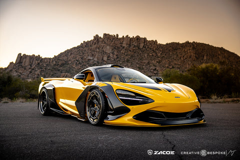 Zacoe Carbon | McLaren 720s | GALAXY银河 | Full Carbon Fiber WideBody kit