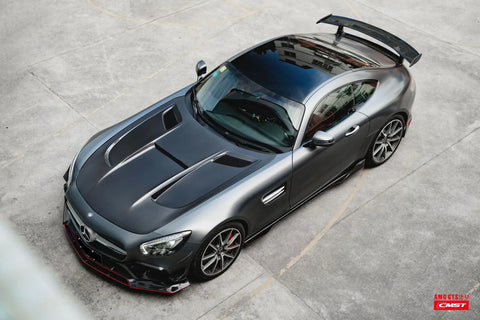 CMST | Carbon Fiber Hood | Black Series Style for C190 AMG GT GTS GTC GTR