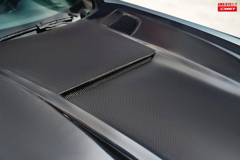 CMST | Carbon Fiber Hood | Black Series Style for C190 AMG GT GTS GTC GTR