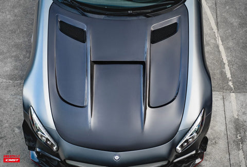 CMST | Carbon Fiber Hood | Black Series Style for C190 AMG GT GTS GTC GTR