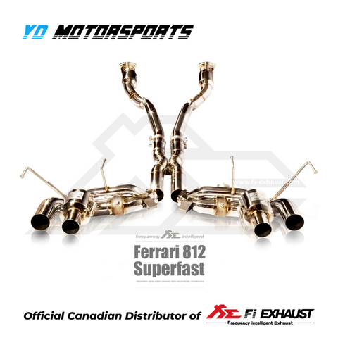 Fi-Exhaust | Ferrari 812 Superfast / GTS | Valvetronic Exhaust System