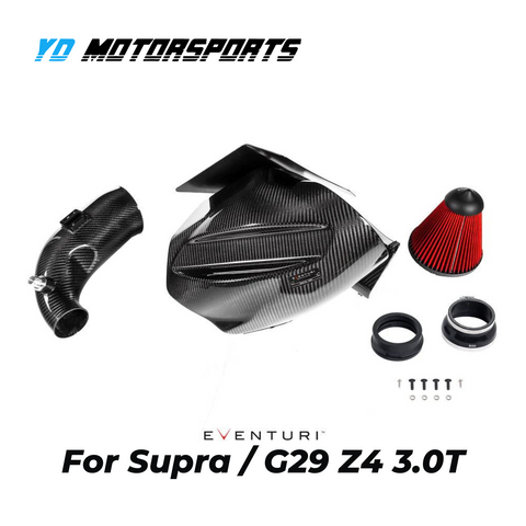 Eventuri | Toyota A90 Supra / G29 Z4 M40i (B58) Black Carbon Intake System