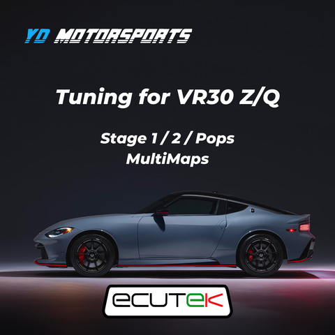 Nissan Z / Q VR30 Tuning by Ecutek, MultiMaps Stage 1 or 2 and Pops and Bangs