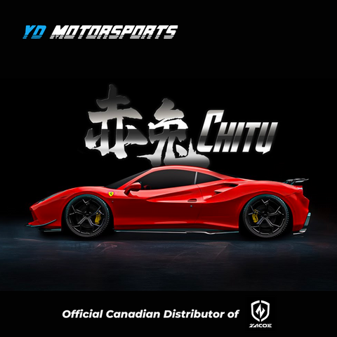 Zacoe Carbon | Ferrari 488 GTB | CHITU赤兔 | Full Carbon Fiber Bodykit