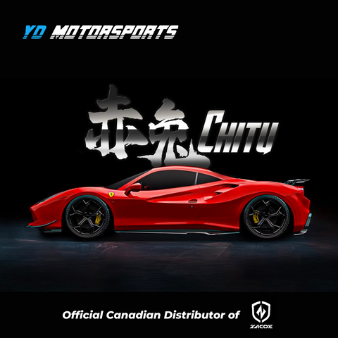 Zacoe Carbon | Ferrari 488 GTB | CHITU赤兔 | Full Carbon Fiber Bodykit