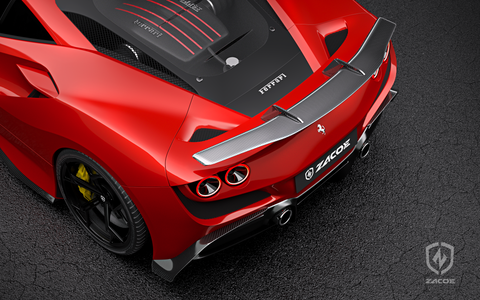 Zacoe Carbon | Ferrari F8 Tributo / F8 Spider | Full Carbon Fiber Bodykit