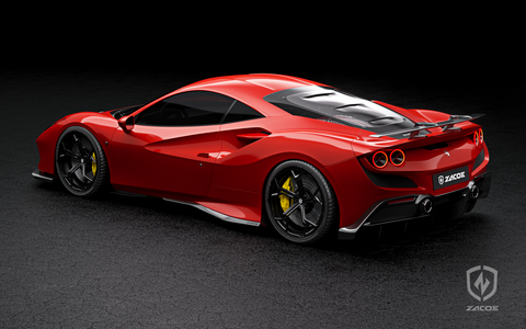 Zacoe Carbon | Ferrari F8 Tributo / F8 Spider | Full Carbon Fiber Bodykit