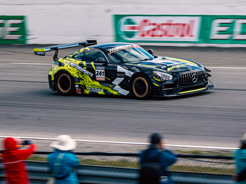YD AMG GT 1000 with 1:23 lap at Mosport GP