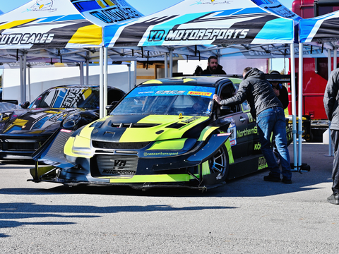 YD Mitsubishi EVO time attack build, fastest in Canada
