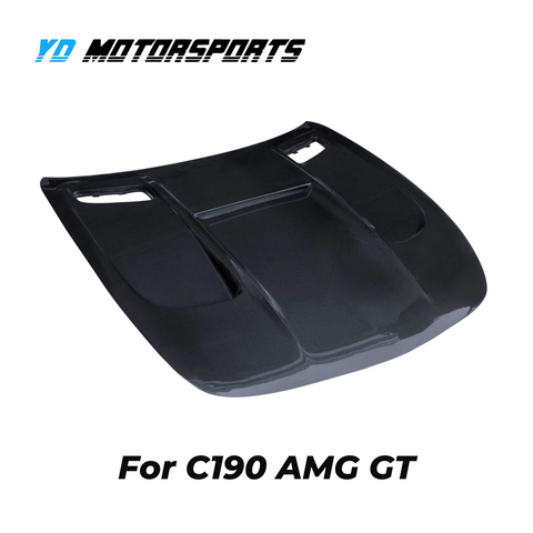 CMST | Carbon Fiber Hood | Black Series Style for C190 AMG GT GTS GTC GTR