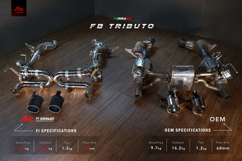 Fi-Exhaust | Ferrari F8 Tributo | Valvetronic Exhaust System