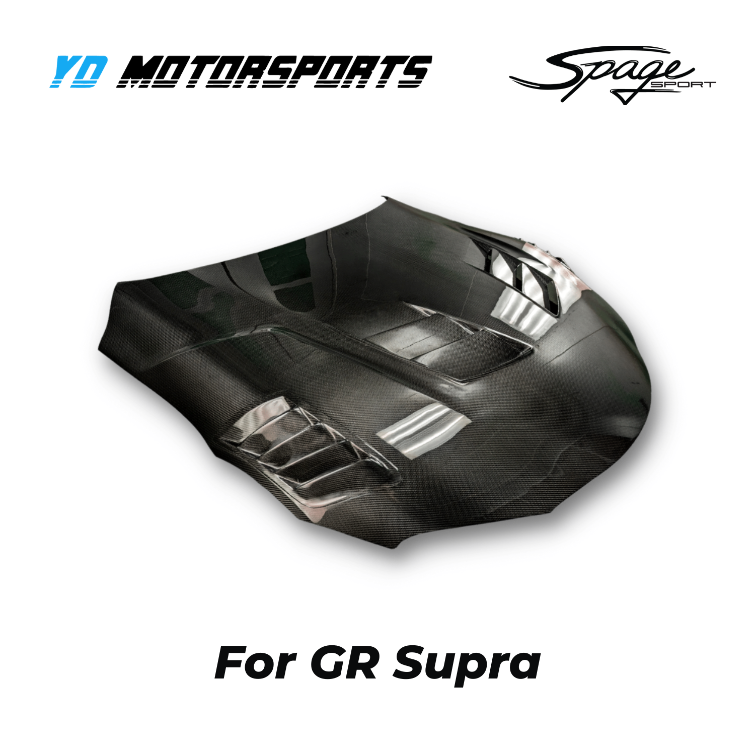 Spage Sport | Toyota Supra (A90) Vented Hood – YD MOTORSPORTS