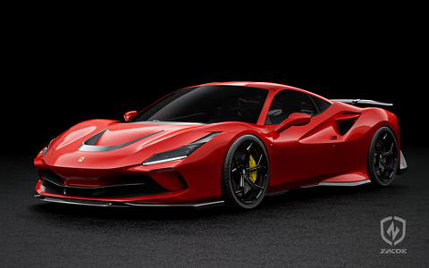Zacoe Carbon | Ferrari F8 Tributo / F8 Spider | Full Carbon Fiber Bodykit